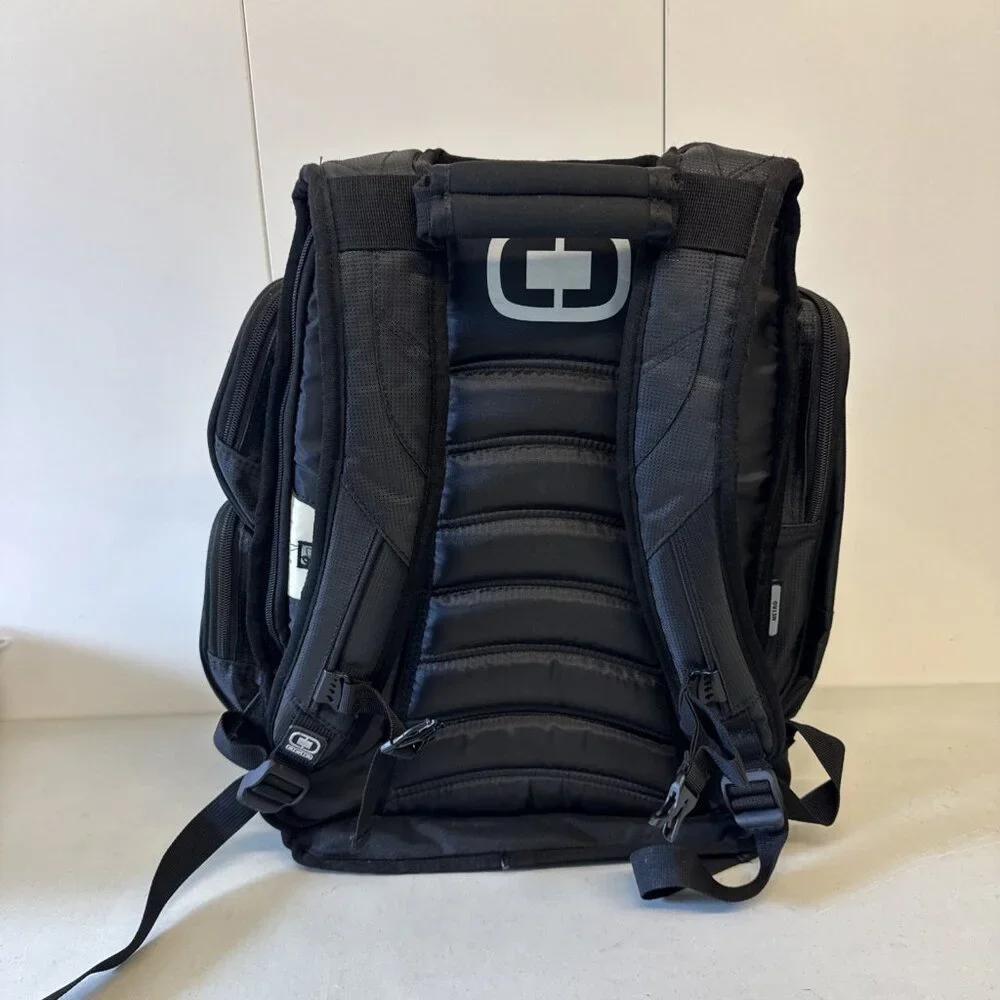 OGIO Metro Computer Laptop Backpack, Black Dot Fit‎ Embroidery